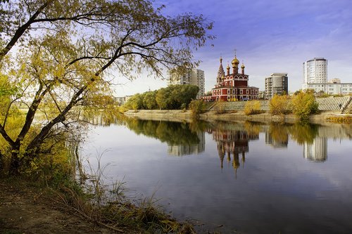 river  autumn  nature