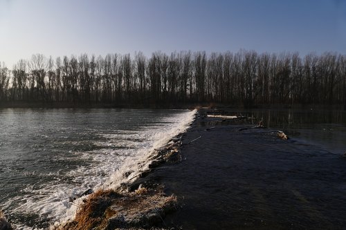 river  waterfall  nature