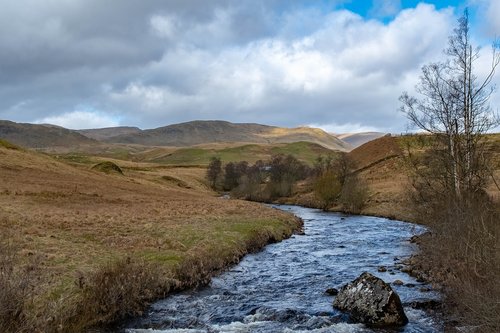 river  scotland  landscape