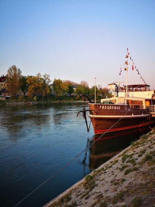river  danube  ship