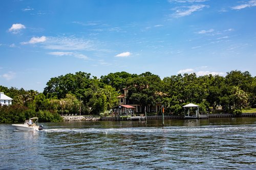 river  boating  fishing