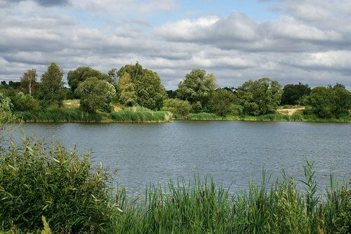 river  pond  water