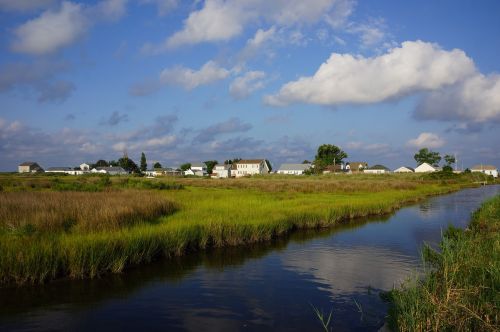 river town grass