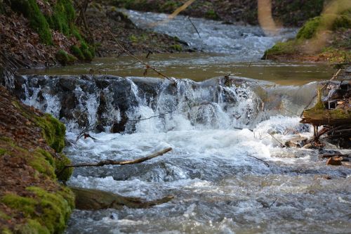 river waterfall water