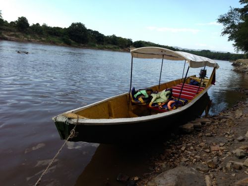 river boat nature