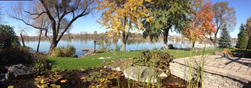 river fall landscape