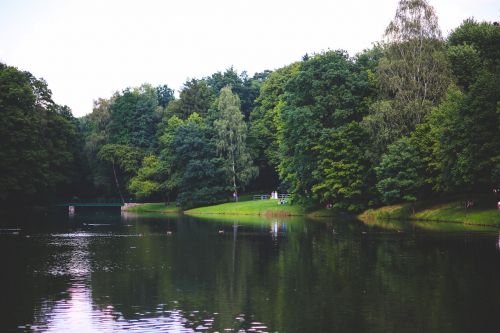 river pond water