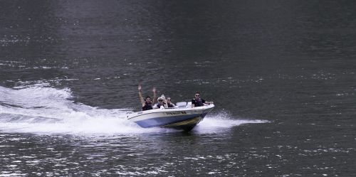 river danube iron gate speedboat