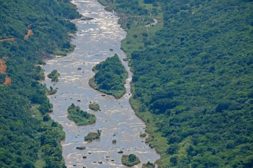 River Running Down The Oribi Gorge