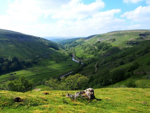 river valley dales yorkshire