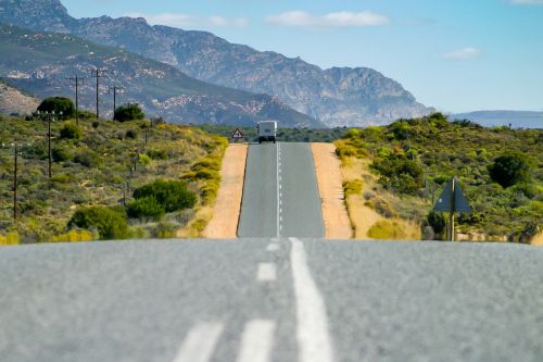 garden route asphalt road