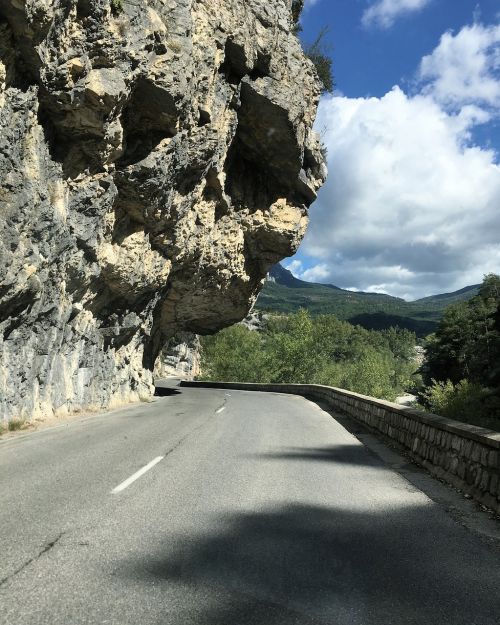 road rock nature