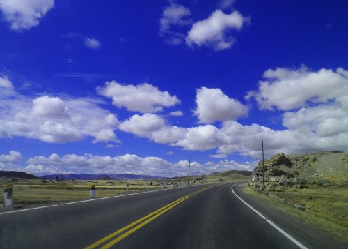 road highway cloud
