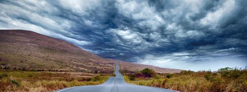 road travel banner