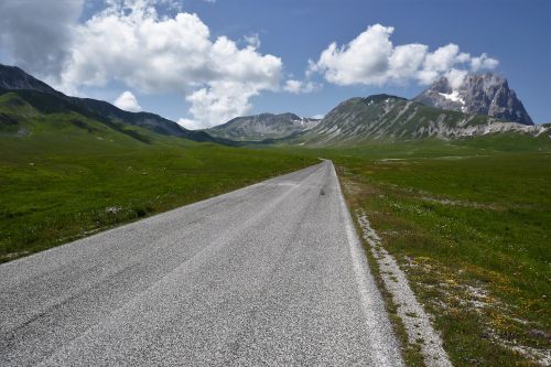 road nature reserve mountains