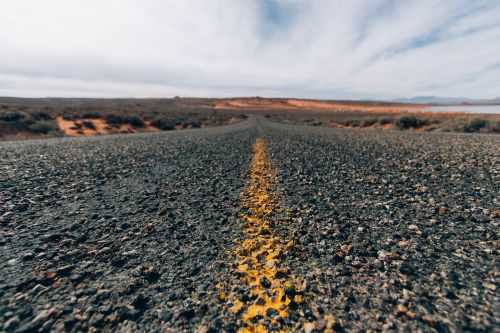 road path desert