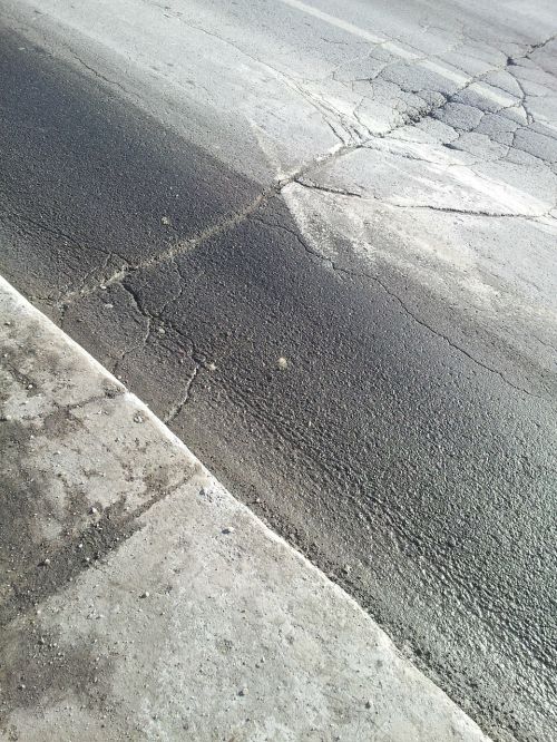 road texture sidewalk