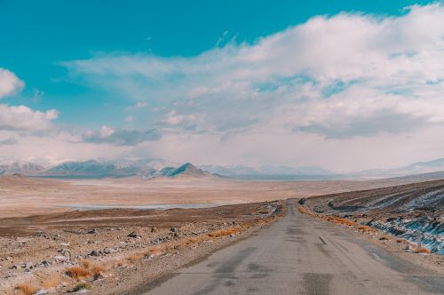 road landscape mountain