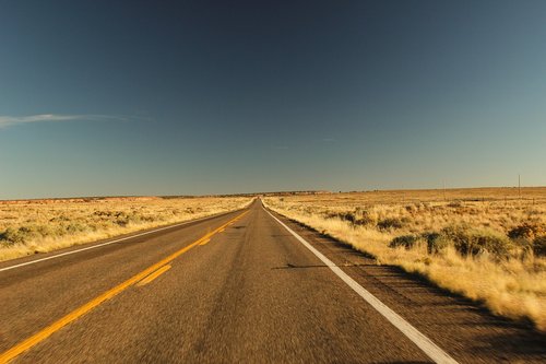 road  highway  desert
