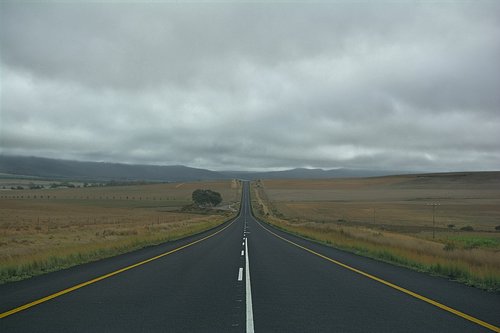 road  straight  long