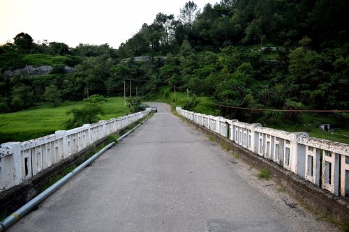 road  bridge  landscape
