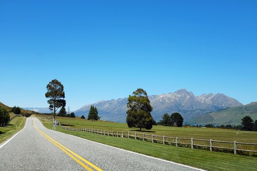 road  landscape  nature