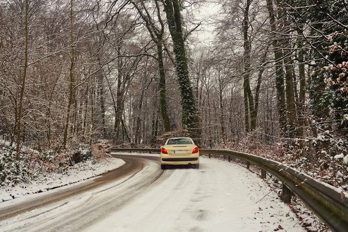 road  winter  snow