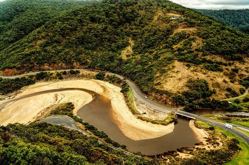 road  river  landscape