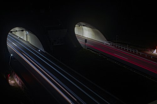 road  highway  lights