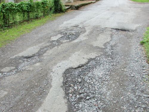 road damage repair