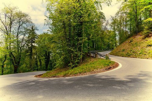 road  curve  serpentine