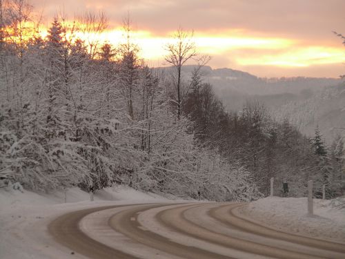 road ice slippery roads