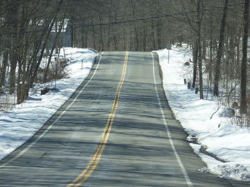 road empty barren