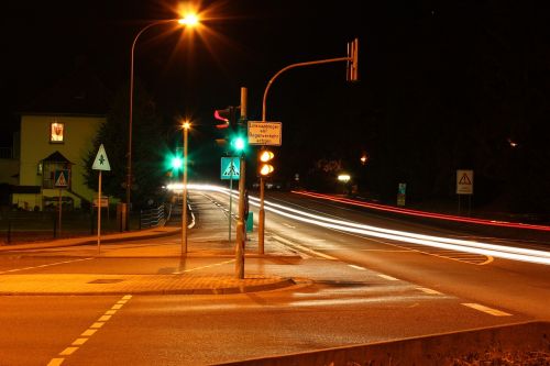 road lights traffic