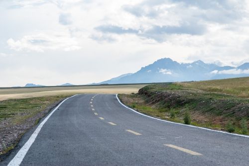 road highway landscape