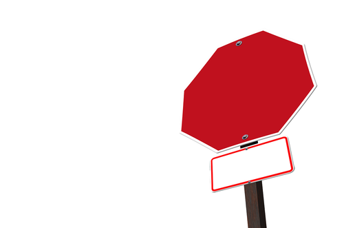 road sign  stop  shield
