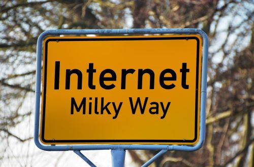 road sign town sign internet