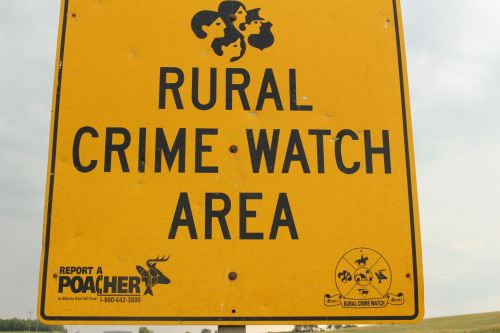 Road Sign Crime Watch A