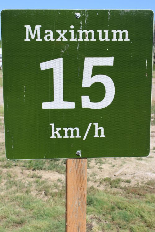 Road Sign Speed Limit
