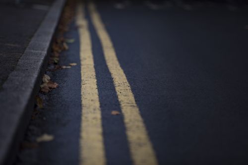 Road With Yellow Lines