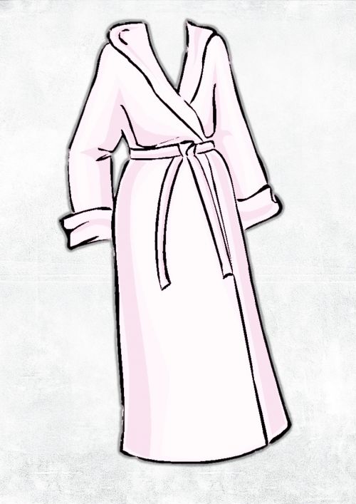 robe terry pajama