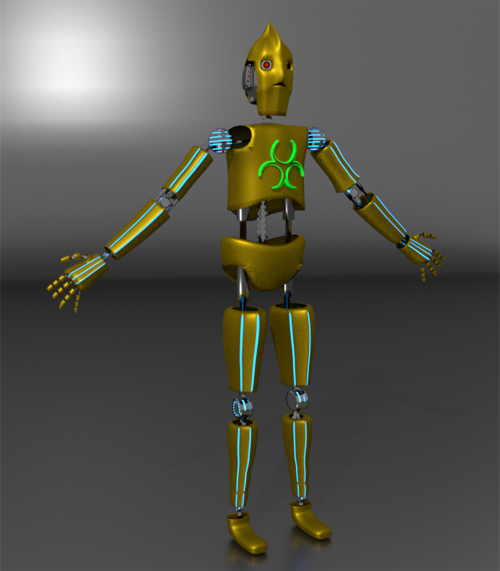robot figure machine