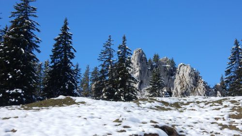 rock landscape sky