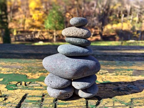 rock stack balance