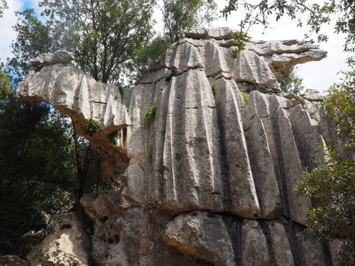 rock limestone limestone rock formation