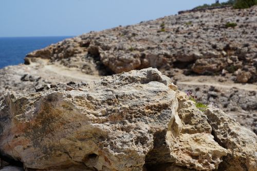 rock sea nature