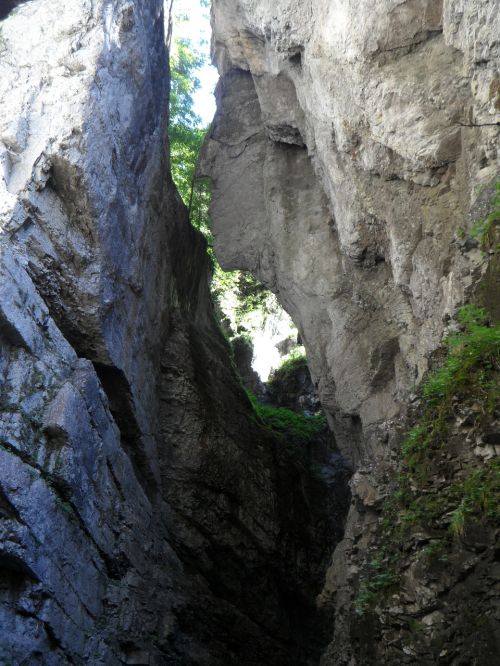 rock cliff gorge
