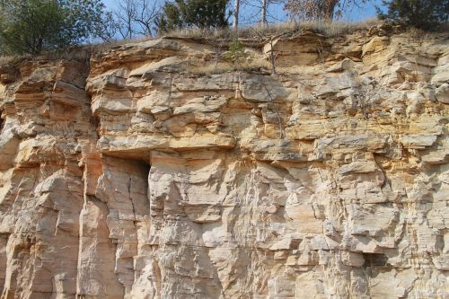 rock cliff nature