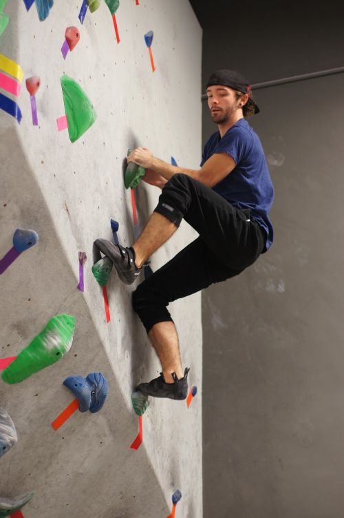 rock climbing sport