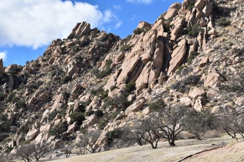 rock mountain landscape